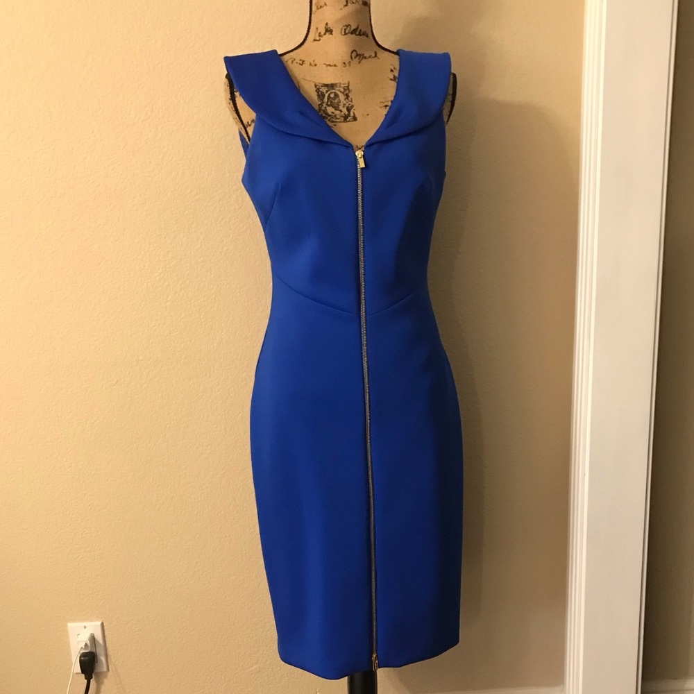 Zip up Blue Dress🦋